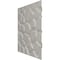 Ekena Millwork 19 5/8in. W x 19 5/8in. H Dublin EnduraWall Decorative 3D Wall Panel Covers 2.67 Sq. Ft. WP20X20DUECE - alternate 4